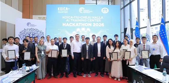 Spring 2026 Cohort Graduates; 'AI for Uzbekistan' Hackathon Caps the Day - photo 2