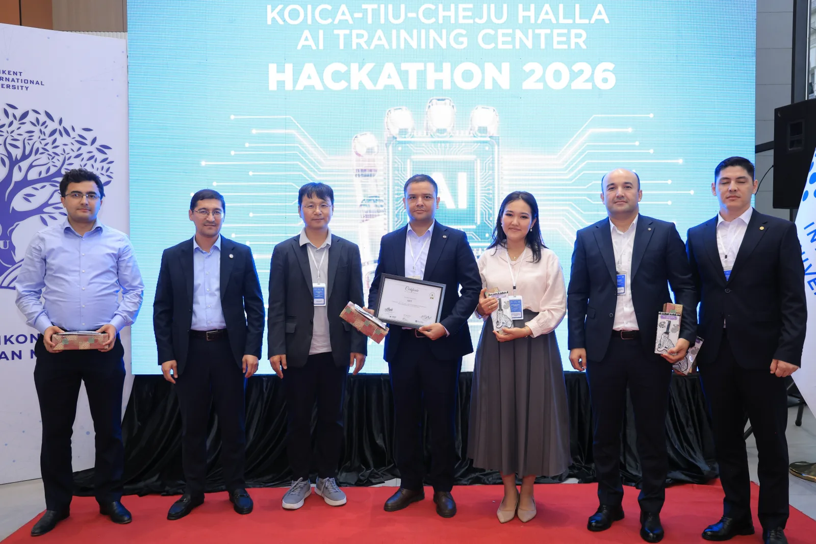 Spring 2026 Cohort Graduates; 'AI for Uzbekistan' Hackathon Caps the Day - photo 3