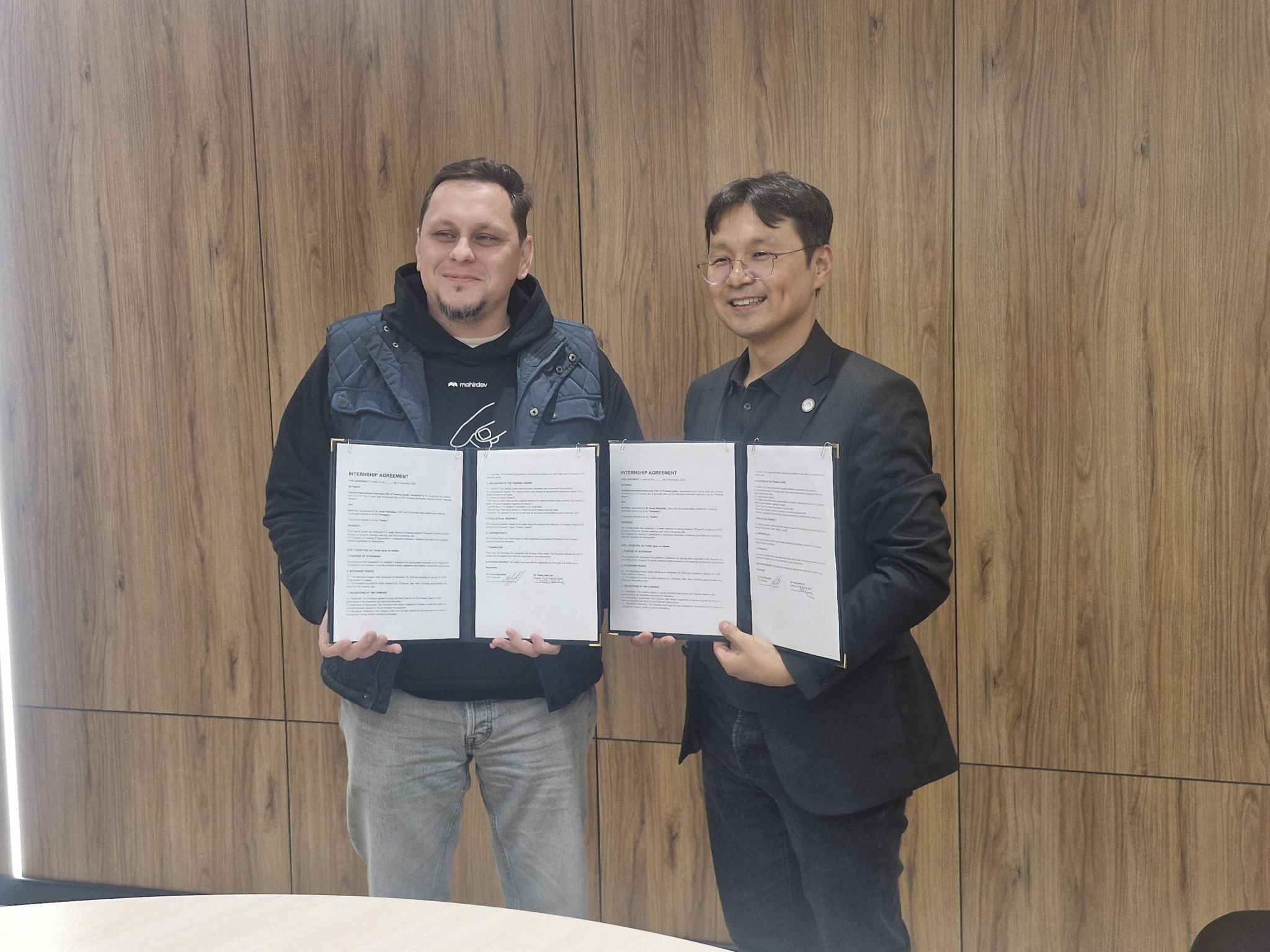 Internship Partnership Signed with Mohirdev - photo 1